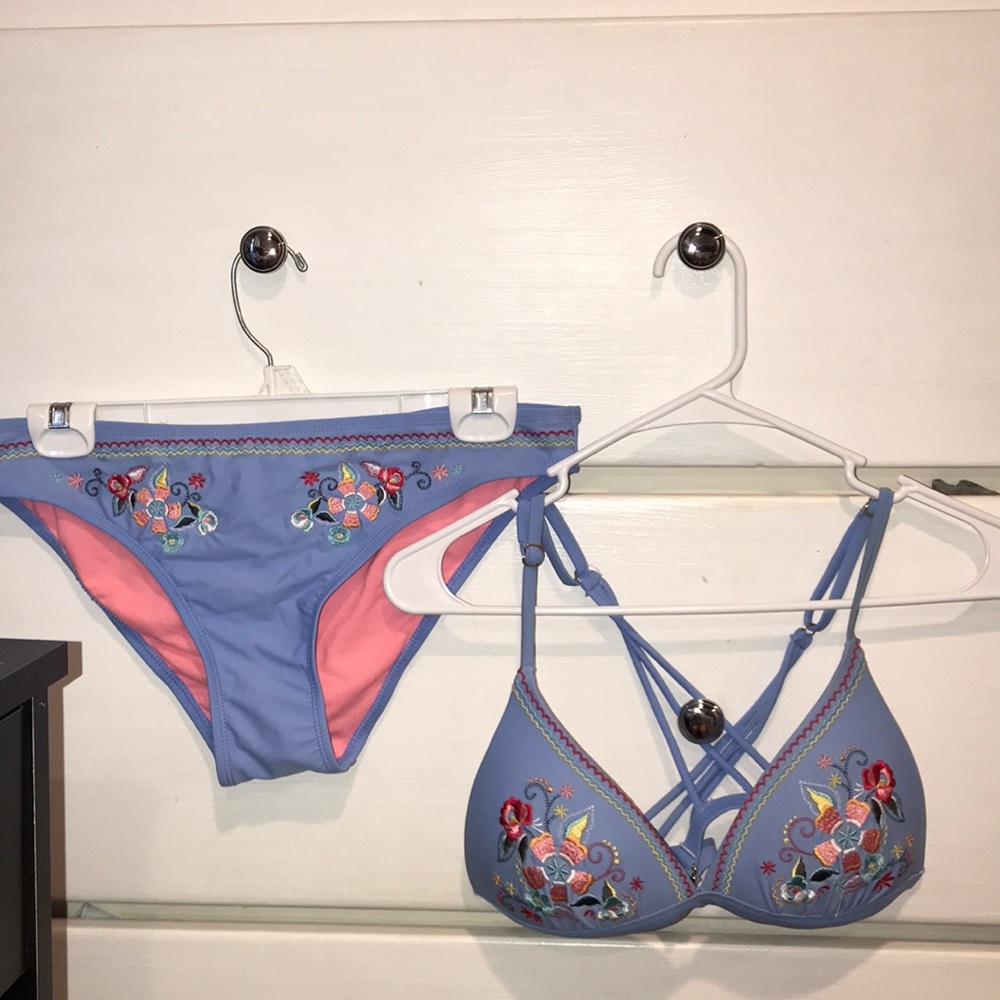 floral bikinis set